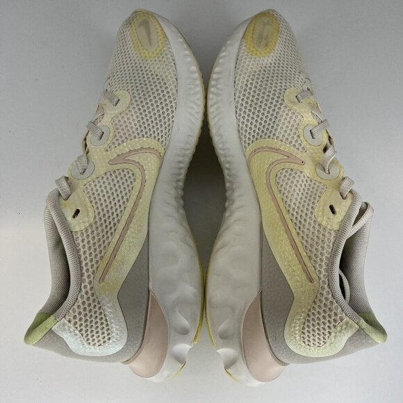 Nike Womens CK6360-102 Summit White Guava Ice Renew Run Size 9 Running Shoes - Picture 6 of 9